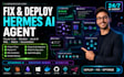 fix deploy hermes ai agent obsidian second brain claude code webui jarvis ai wsl