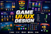 design professional game UI and UX