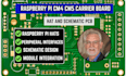create raspberry pi cm4 cm5 carrier board, hat and schematic pcb
