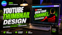 design catchy youtube thumbnails using canva