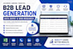 do b2b lead generation and web research