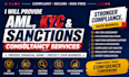 provide aml, kyc and sanctions consultancy services