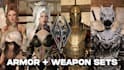 create weapons, armor for skyrim se ae mods or fallout 4, ffxiv mod