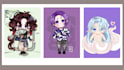 draw a cute anime chibi character