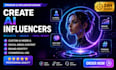design ai influencer digital avatars