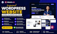create a professional wordpress website using elementor pro