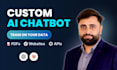 build a custom rag chatbot with openai or claude