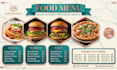 design food menu digital menu restaurant menu