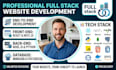 develop full stack website