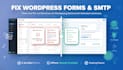 fix wordpress contact form 7, wpform, gravity form, ninja form, smpt errors