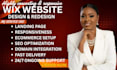 redesign, revamp, or modernize your wix website layout