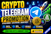 do crypto telegram promotion