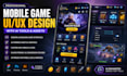 create mobile game UI UX with ai tools and assets