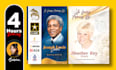 design best funeral flyer, memorial card, obituary program