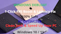 provide an automated script to debloat and optimize windows