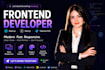 develop responsive websites as a frontend developer