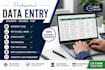do accurate data entry, excel data entry, web research and copy paste