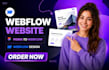 design webflow website, figma to webflow and webflow design webflow expert