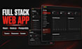 build a custom full stack web application using react and nodejs
