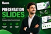 deliver professional infographic slides