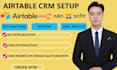 setup airtable crm airtable automation expert airtable database integration