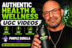 create authentic ugc videos for fitness and wellness brands