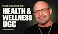 create male ugc for health and wellness brands