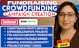 create and optimize your crowdfunding campaign for gofundme kickstarter