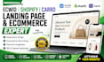 ecwid shopify ecommerce landing page