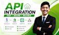 develop API integration, stripe, rest API, n8n automation and webhooks
