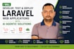 develop laravel mysql web applications with ai agents