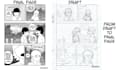draw comics, make sketches, storyboards to finalized pages