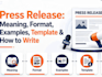 do press release writing and press release distribution