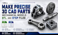 design automotive cad models, car parts and custom vehicle components