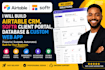 build airtable CRM softr client portal database  automation