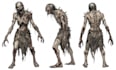 create custom zombie and mutant creature concept art