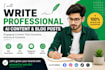 write professional ai content and blog posts