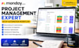 setup monday com project management workflows boards automation dashboard