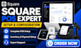 setup and optimize square pos