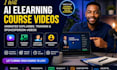 do ai elearning course videos, animated explainer, training, spokeperson video