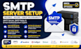 setup SMTP server, SMTP, email authentication spf dkim dmarc