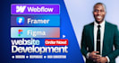redesign and develop a professional webflow website