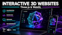 build interactive 3d website, threejs webgl product configurator