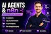 develop n8n ai agents, ai chatbots, ai automation ai saas app, api integration