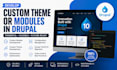 develop custome theme or modules in drupal