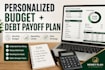 create a personalized budget and debt payoff plan