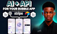 integrate chatgpt ai and any API into your bubble app