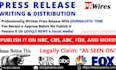 do professional press release distribution and biography or elevator pitch