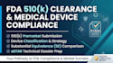 do fda registration, 510k submission and us agent