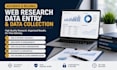 do web research, data entry and ai data labeling